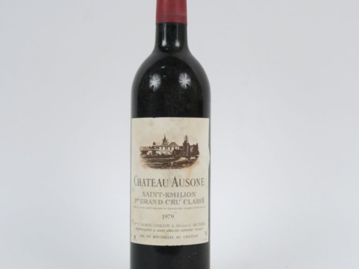 1 BOUTEILLE CHÂTEAU AUSONE 1er GCC ST EMILION - 1979 - CAPS TLA