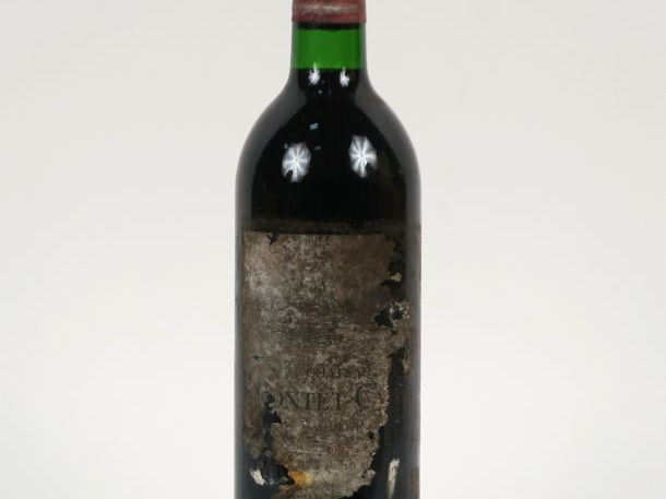 1 BOUTEILLE CHÂTEAU PONTET CANET GCC PAUILAC - 1982 - BG/ETA