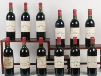 Vente aux enchères 12 BOUTEILLES CHÂTEAU LYNCH BAGES GCC PAUILLAC - 1985 - CBO - 6 BG/8 L