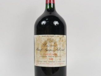 Vente aux enchères 1 DOUBLE MAGNUM (3 L) CHÂTEAU HAUT BAGES LIBERAL GCC PAUILLAC - 1986 -