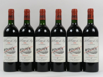 Vente aux enchères 6 BOUTEILLES CHÂTEAU LA TOUR DE BY CB MEDOC - 1994 - BG