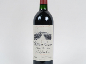 Vente aux enchères 1 BOUTEILLE CHÂTEAU CANON 1er GCC ST EMILION - 1995