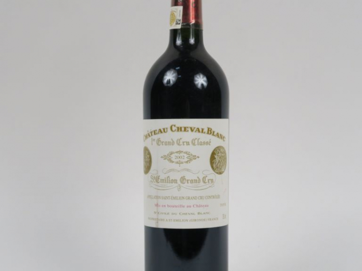 1 BOUTEILLE CHÂTEAU CHEVAL BLANC 1er GCC ST EMILION - 2002