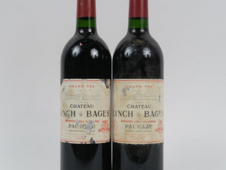 Vente aux enchères 2 BOUTEILLES CHÂTEAU LYNCH BAGES GCC PAUILLAC - 2002 - EA