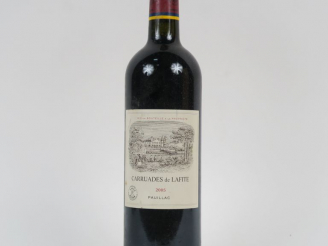 Vente aux enchères 1 BOUTEILLE CARRUADES DE LAFITE PAUILLAC  - 2005