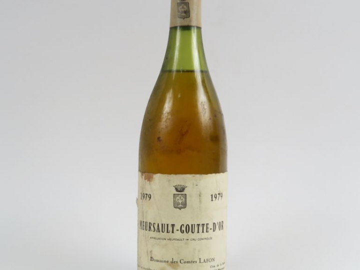 1 BOUTEILLE MEURSAULT 1er CRU GOUTTE D'OR DOMAINE COMTES DE LAFON - 19