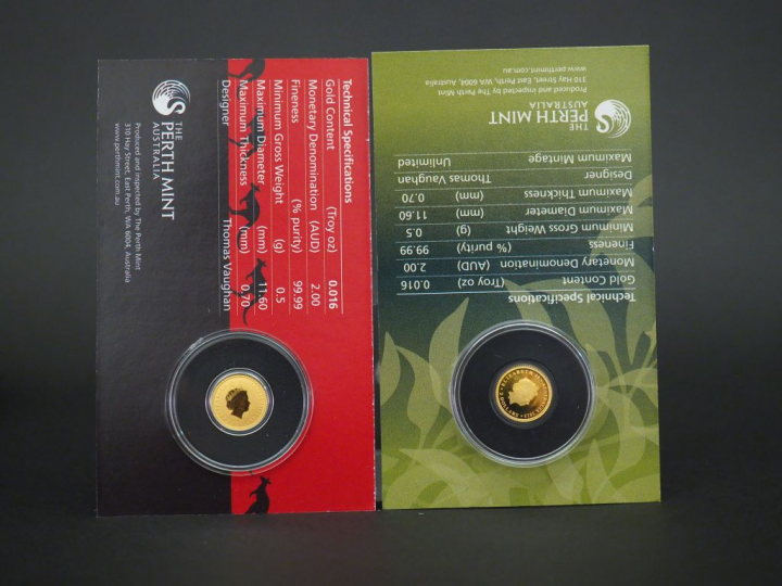 Deux pièces de 2 Dollars or, Australie, 2013. FRAIS ACHETEURS 5% TTC. 