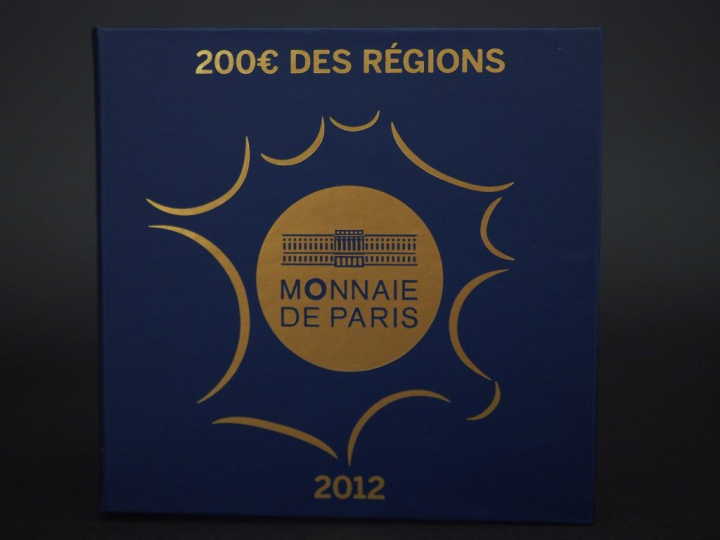 Pièce de 200 euros or, 2012. FRAIS ACHETEURS 5% TTC.   