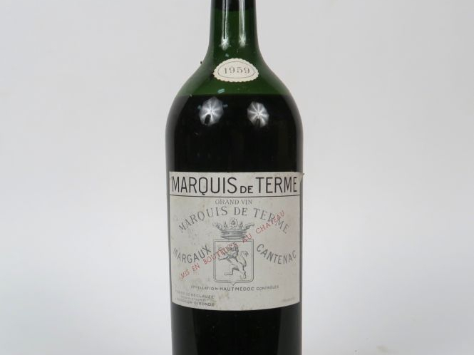 1 MAGNUM MARQUIS DE TERME HAUT MEDOC - 1959 - MEP/CAPS AB