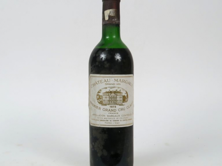 1 BOUTEILLE CHÂTEAU MARGAUX 1er GCC MARGAUX - 1973 - MEP