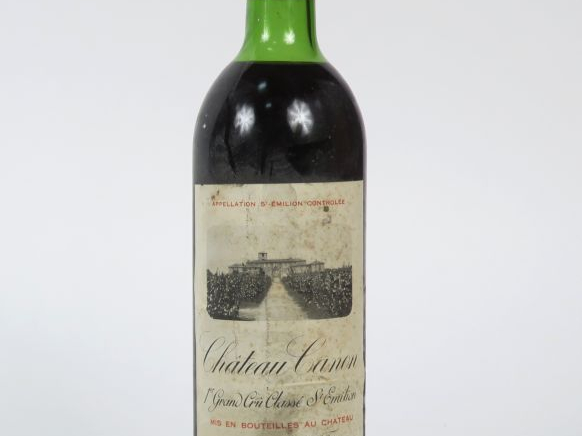 1 BOUTEILLE CHÂTEAU CANON 1er GCC ST EMILION 1973 - LB-HEP/ES