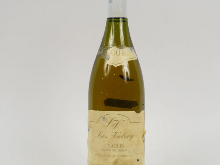 1 BOUTEILLE CHABLIS 'LES VALERY' JEAN DURUP - 2001 - EA