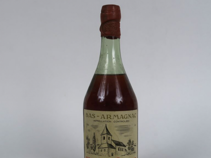 1 BOUTEILLE BAS ARMAGNAC DOMAINE D'OGNOAS 47°