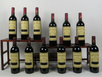 Vente aux enchères 12 BOUTEILLES CHÂTEAU BRILLETTE MOULIS - 1998