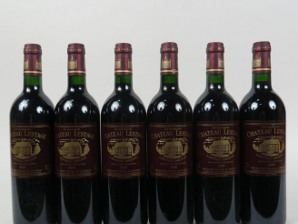 Vente aux enchères 6 BOUTEILLES CHÂTEAU LESTAGE LISTRAC MEDOC - 2000