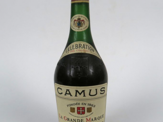 Vente aux enchères 1 BOUTEILLE COGNAC LA GRANDE MARQUE CELEBRATION CAMUS 40°