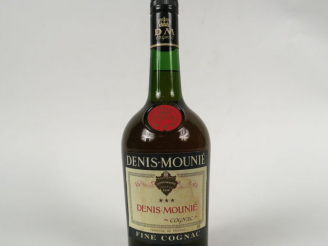 Vente aux enchères 1 BOUTEILLE COGNAC FINE COGNAC 3* DENIS MOUNIE