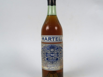 Vente aux enchères 1 BOUTEILLE COGNAC MARTELL VERY OLD PALE