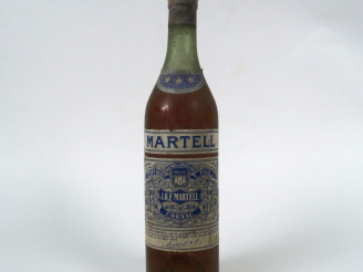 Vente aux enchères 1 BOUTEILLE COGNAC MARTEL VERY OLD PALE