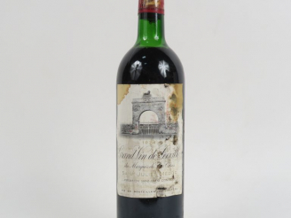 Vente aux enchères 1 BOUTEILLE CHÂTEAU LEOVILLE LAS CASES GCC ST JULIEN - 1974 - LB-HEP/E