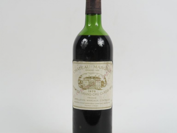 1 BOUTEILLES CHÂTEAU MARGAUX 1er GCC MARGAUX - 1975 - MEP/ELT