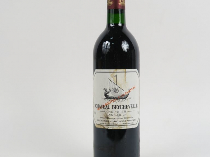 1 BOUTEILLE CHÂTEAU BEYCHEVELLE GCC ST JULIEN - 1981 - BG/ET