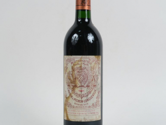 Vente aux enchères 1 BOUTEILLE BARON PICHON DE LONGUEVILLE GCC PAUILLAC - 1991 - ET