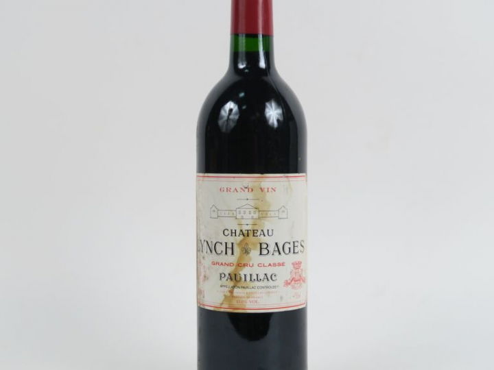 1 BOUTEILLE CHÂTEAU LYNCH BAGES GCC PAUILLAC - 1993 - ET