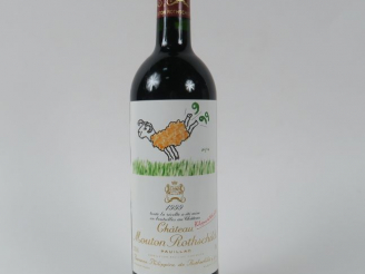 Vente aux enchères 1 BOUTEILLE CHÂTEAU MOUTON ROTHSCHILD 1er GCC PAUILLAC - 1999