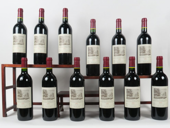 12 BOUTEILLES CHÂTEAU DUHART MILON GCC PAUILLAC - 2000 - CBO