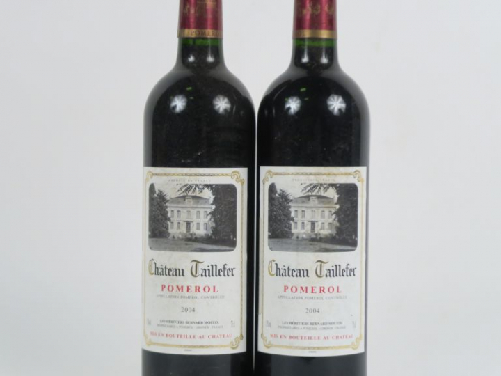 2 BOUTEILLES CHÂTEAU TAILLEFER POMEROL - 2004