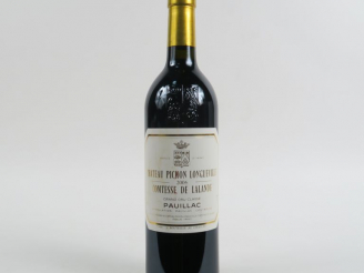 Vente aux enchères 1 BOUTEILLE CHÂTEAU PICHON LONGUEVILLE COMTESSE DE LALANDE GCC PAUILLA