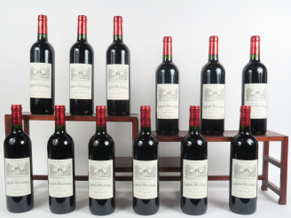 Vente aux enchères 12 BOUTEILLES CHÂTEAU BELLEGRAVE CB PAUILLAC - 2006 - CBO