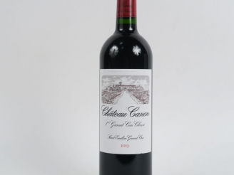 Vente aux enchères 1 BOUTEILLE CHÂTEAU CANON 1er GCC SAINT EMILION - 2013