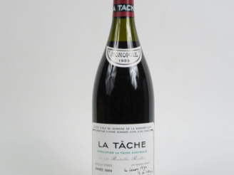 Vente aux enchères 1 BOUTEILLE LA TÂCHE DOMAINE DE LA ROMANÉE CONTI - 1989 - 3 CM