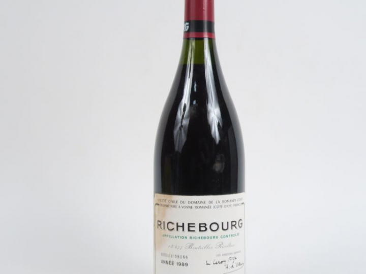 1 BOUTEILLE RICHEBOURG DOMAINE DE LA ROMANÉE CONTI - 1989 - ETLA