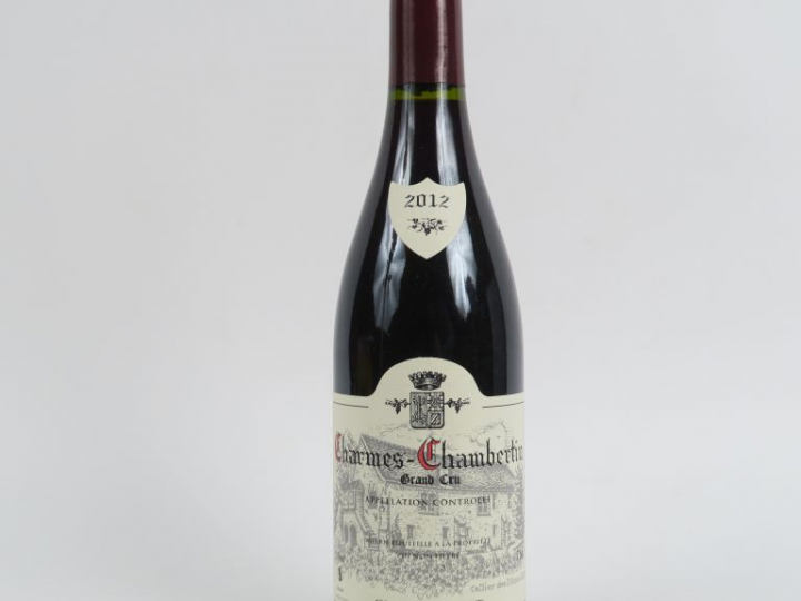 1 BOUTEILLE CHARMES CHAMBERTIN GC CLAUDE DUGAT - 2012