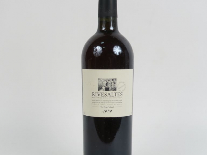 1 BOUTEILLE RIVESALTES 'CUVÉE AMÉDÉE DE BESOMBES SINGLA' - 1979