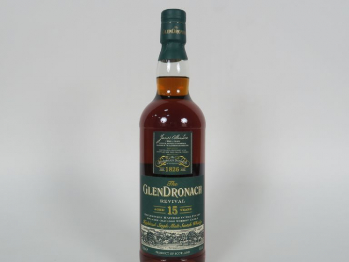1 BOUTEILLE GLEN DRONACH (70cl/46°) 'Oloroso Sherry' Embouteillage : 2