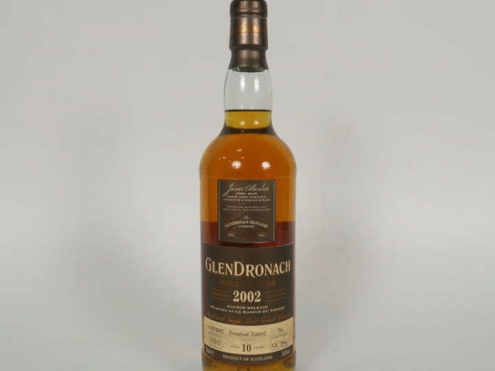 1 BOUTEILLE GLENDRONACH (70cl/58,8°) 'For LMDW / 204 bouteilles' Disti