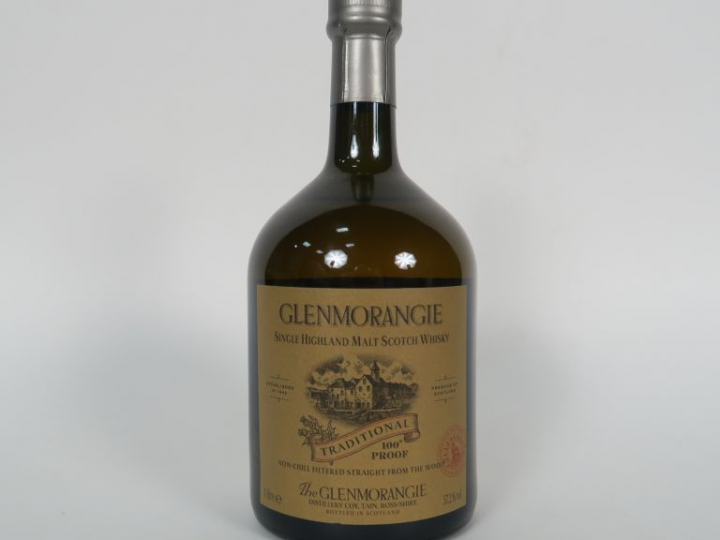 1 BOUTEILLE GLENMORANGIE (100cl/57,2°) Embouteillage : 2008 - 10 ans -