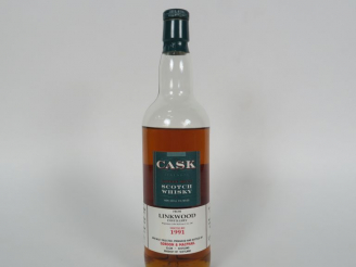 Vente aux enchères 1 BOUTEILLE LINKWOOD (70cl/52,5°) 'Cask strengh / Sherry Butt' Distill