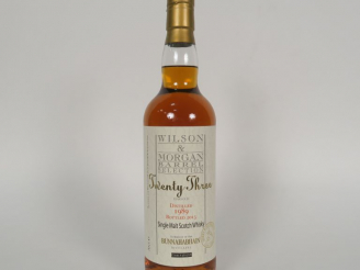Vente aux enchères 1 BOUTEILLE BUNNAHABHAIN (70cl/45,7°) 'Sherry wood finition PX / 626 b