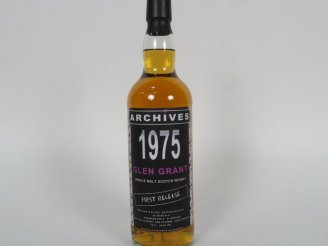 Vente aux enchères 1 BOUTEILLE GLEN GRANT (70cl/46,6°) 'First Release / 81 bouteilles' Di