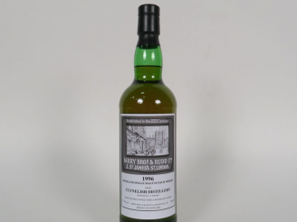 Vente aux enchères 1 BOUTEILLE GLYNELISH (70cl/57,1°) 'For LMDW' Distillation : 1996 - Em