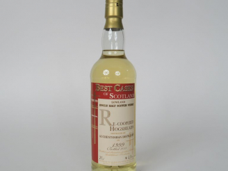 Vente aux enchères 1 BOUTEILLE AUCHENTOSHAN (70cl/43°) 'Best Casks' Distillation : 1999 -