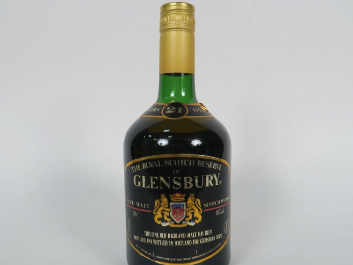 1 BOUTEILLE BLEND (70cl/40°) 'Glensbury' 21 ans