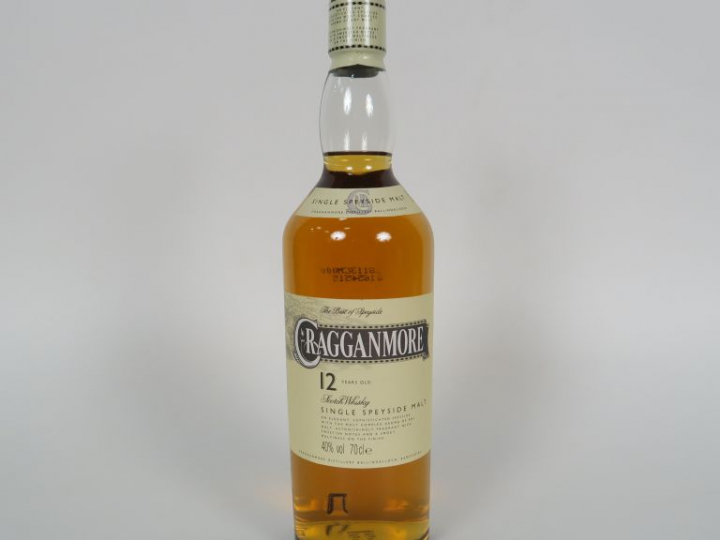 1 BOUTEILLE CRAGGANMORE (70cl/40°) Embouteillage : 2008 - 12 ans - Emb