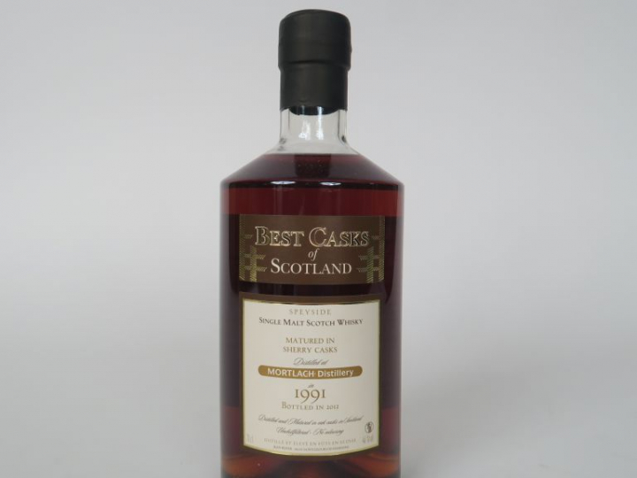 1 BOUTEILLE MORTLACH (70cl/46°) 'Best Casks' Distillation : 1991 - Emb