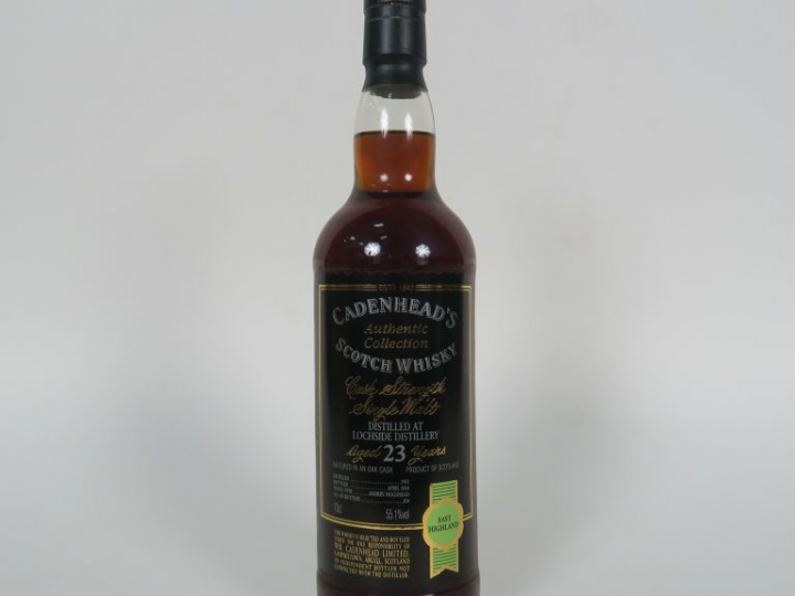1 BOUTEILLE LOCHSIDE (70cl/55,1°) 'Authentic Collection / 204 bouteill